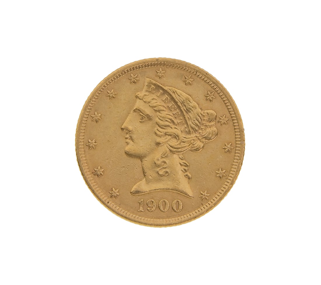 1900 $5 Liberty Gold Coin (1 of 2)