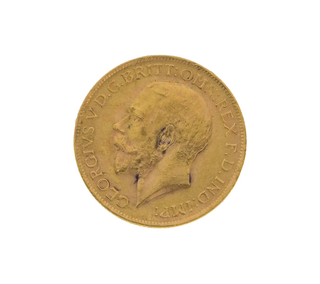 Britain: 1928 Sovereign Gold Coin: Britain: 1928 Sovereign Gold Coin Property from: an Estate, Wilmette, Illinois Category: World Coins & Currency > World Coins Estimated Sale Time: 3:27 pm CST Shipping Status: