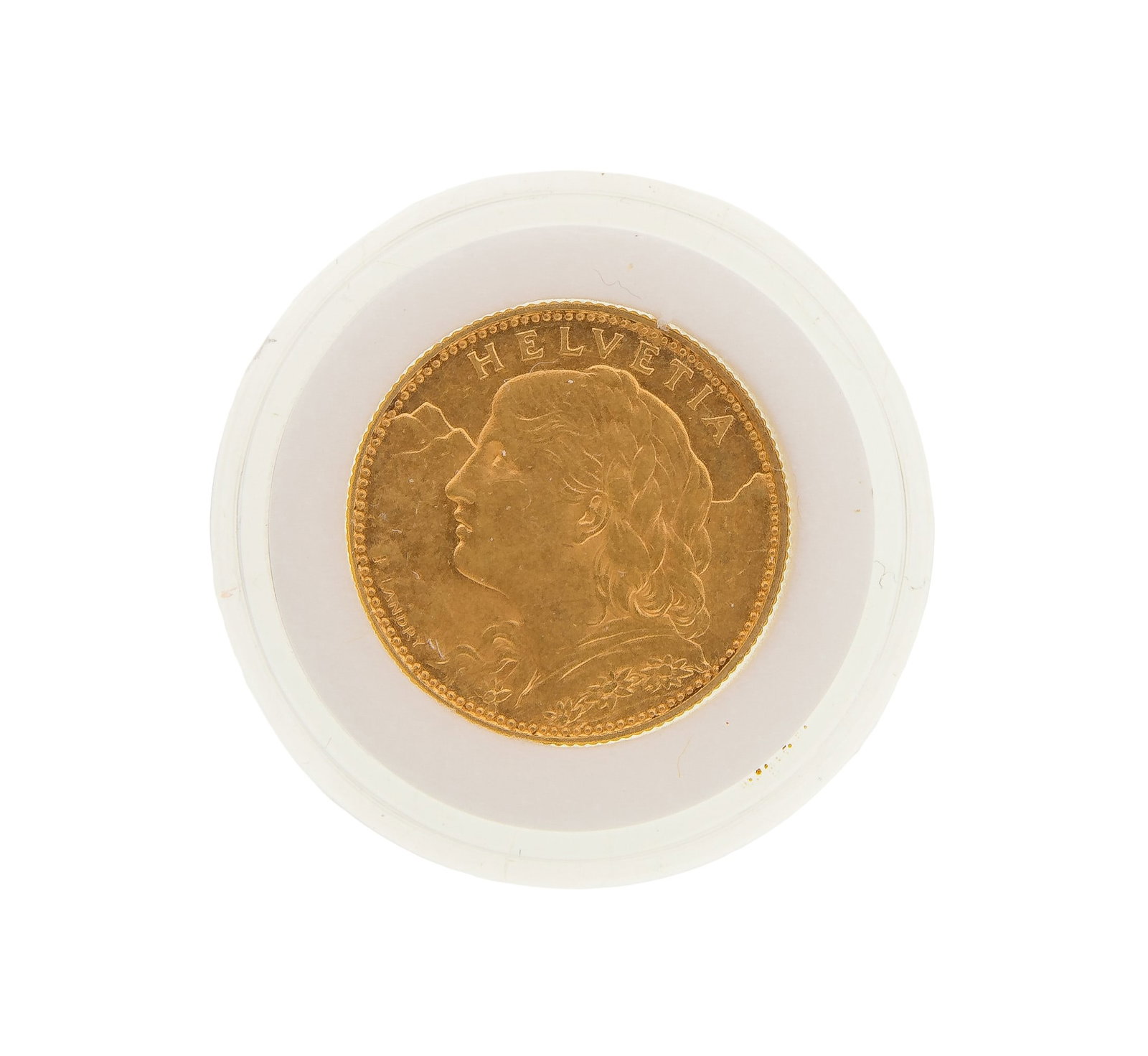 France: 1915 10-Franc Gold Coin (1 of 2)