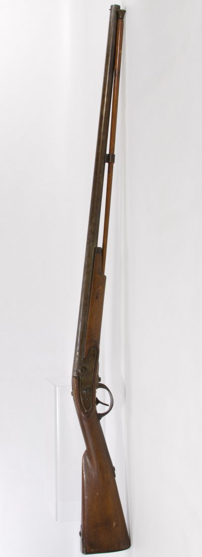 Civil War Era Musket: Civil War Era Musket c.1844, the musket is not complete Width: 47.00 inches Category: Military & Weapons > Antique Guns Shipping Status: 3rd Party Shipping; the shipping cost may be high; please conta