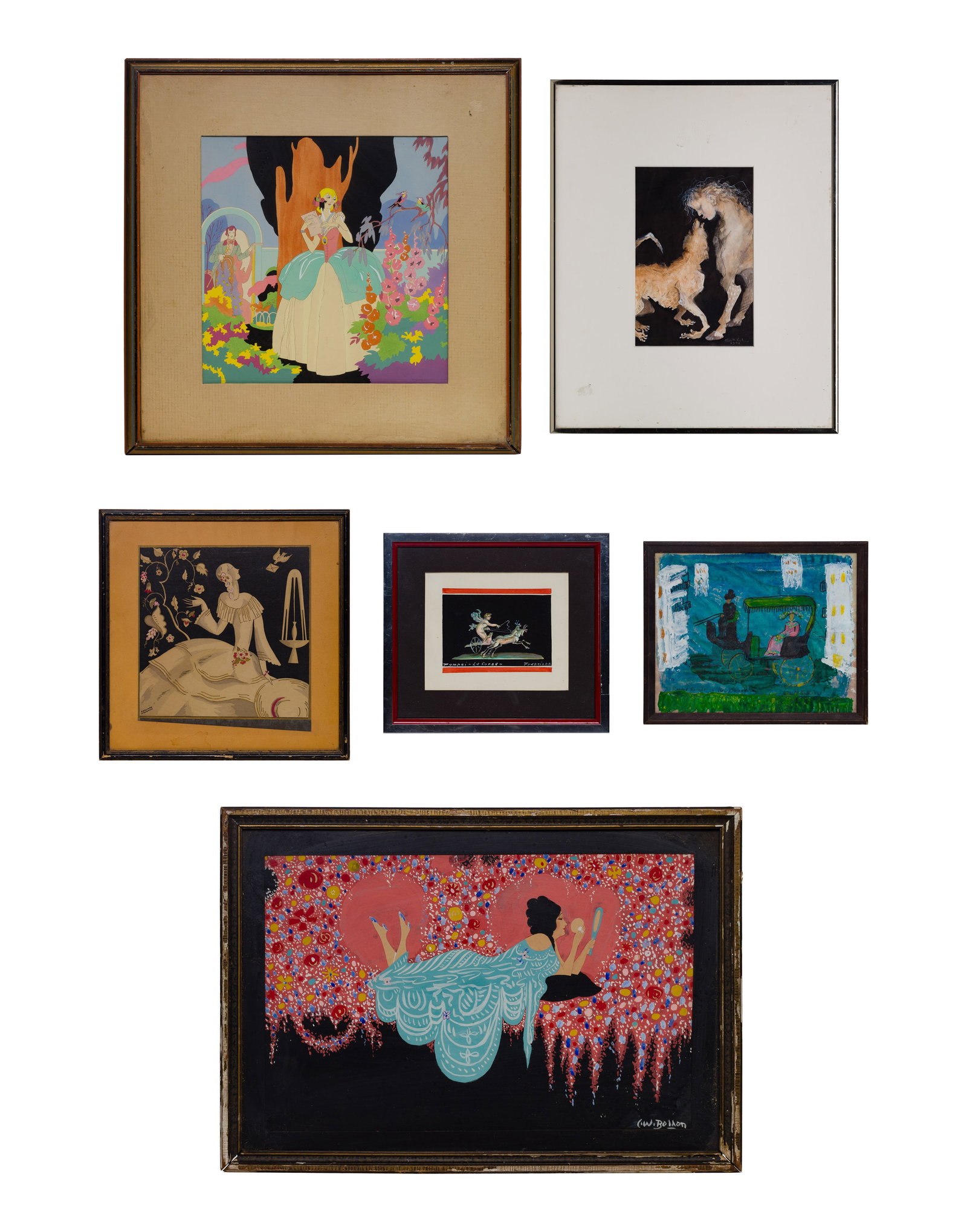 Unknown Artists (20th Century) Artwork Assortment (1 of 8)
