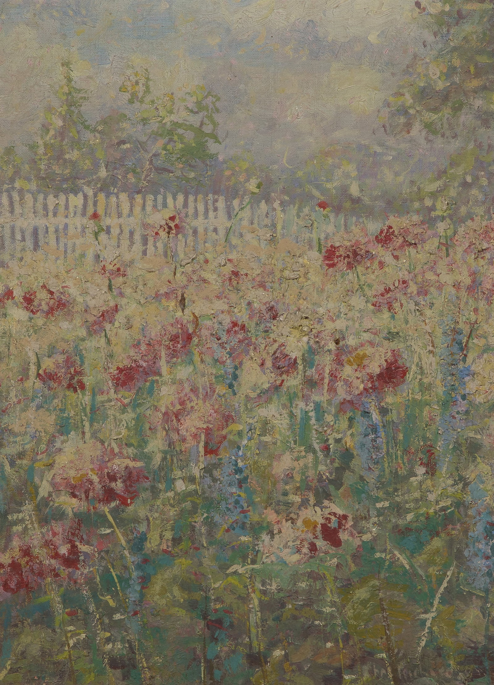 Charles Richard (20th Century) Oil on Board (1 of 3)