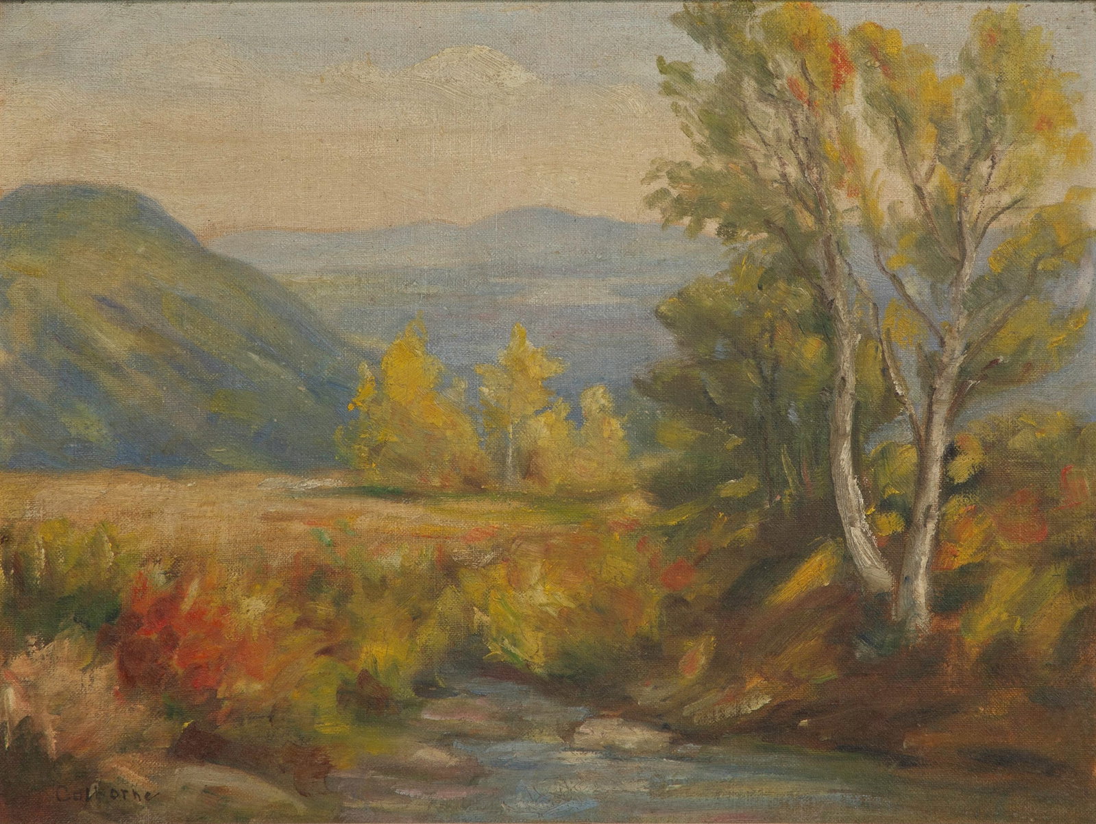 Elizabeth Aline Colborne (American, 1887-1948) Oil on Board (1 of 3)