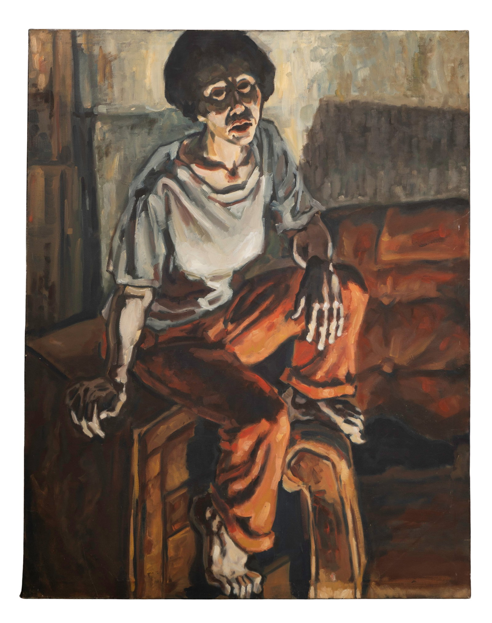 Jim Sims (American, 20th Century) Acrylic on Canvas (1 of 3)