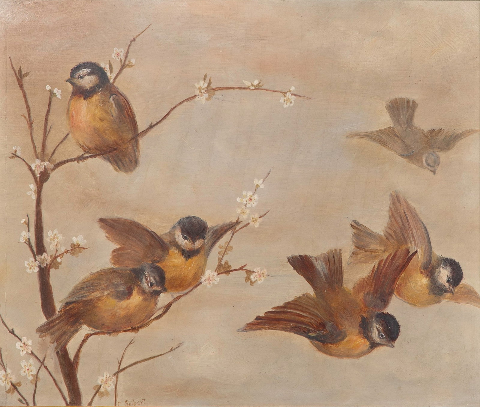 Gerald W. Bernhardt (American, 20th Century) Watercolor (1 of 3)
