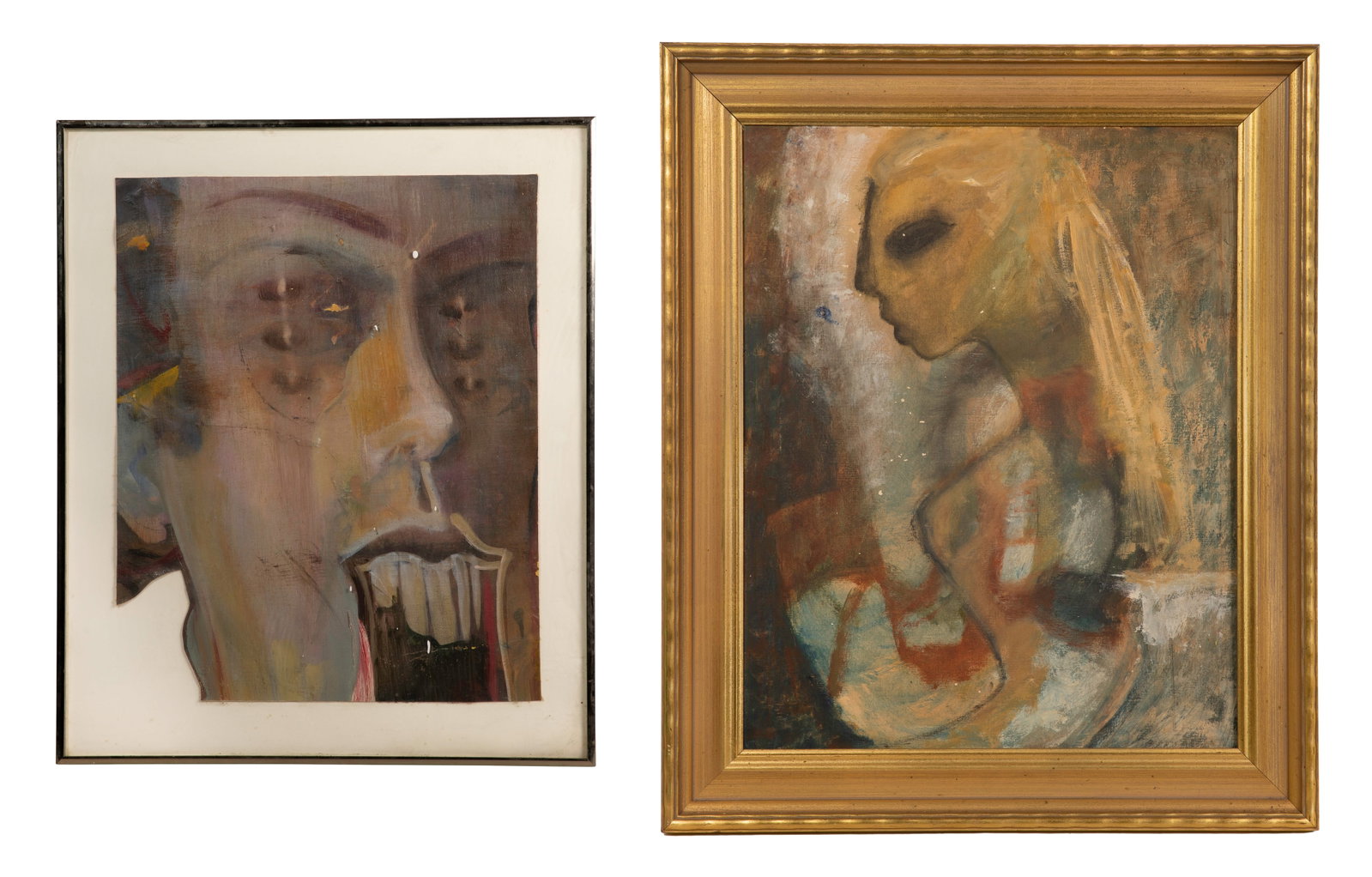 Unknown Artists (20th Century) Oils on Canvas and Paper (1 of 2)