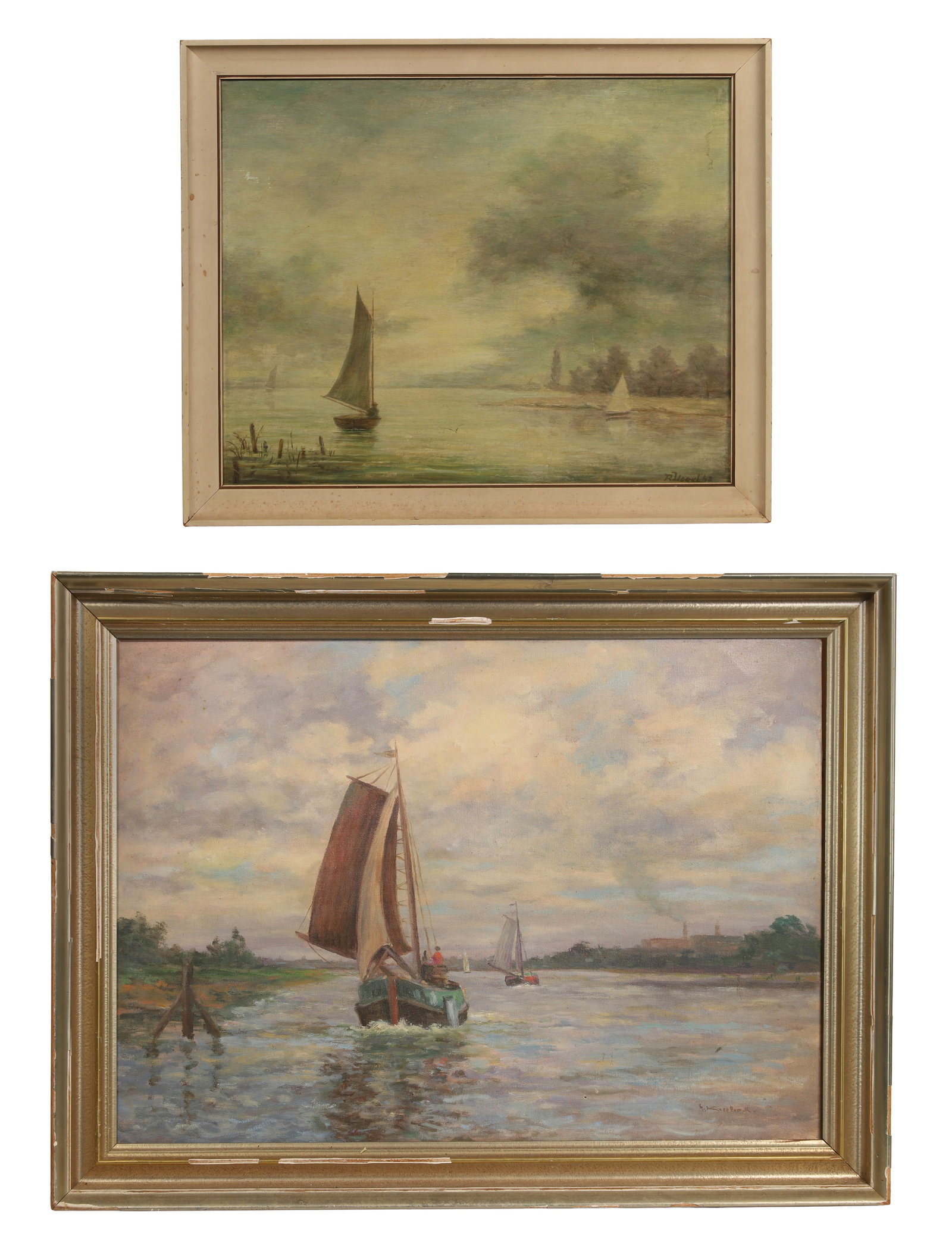 Unknown Artists (20th Century) Oils on Canvas (1 of 3)