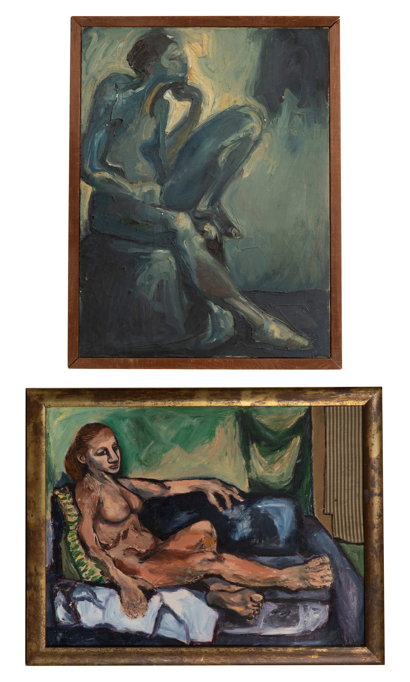 Unknown Artists (20th Century) Oils on Canvas (1 of 2)