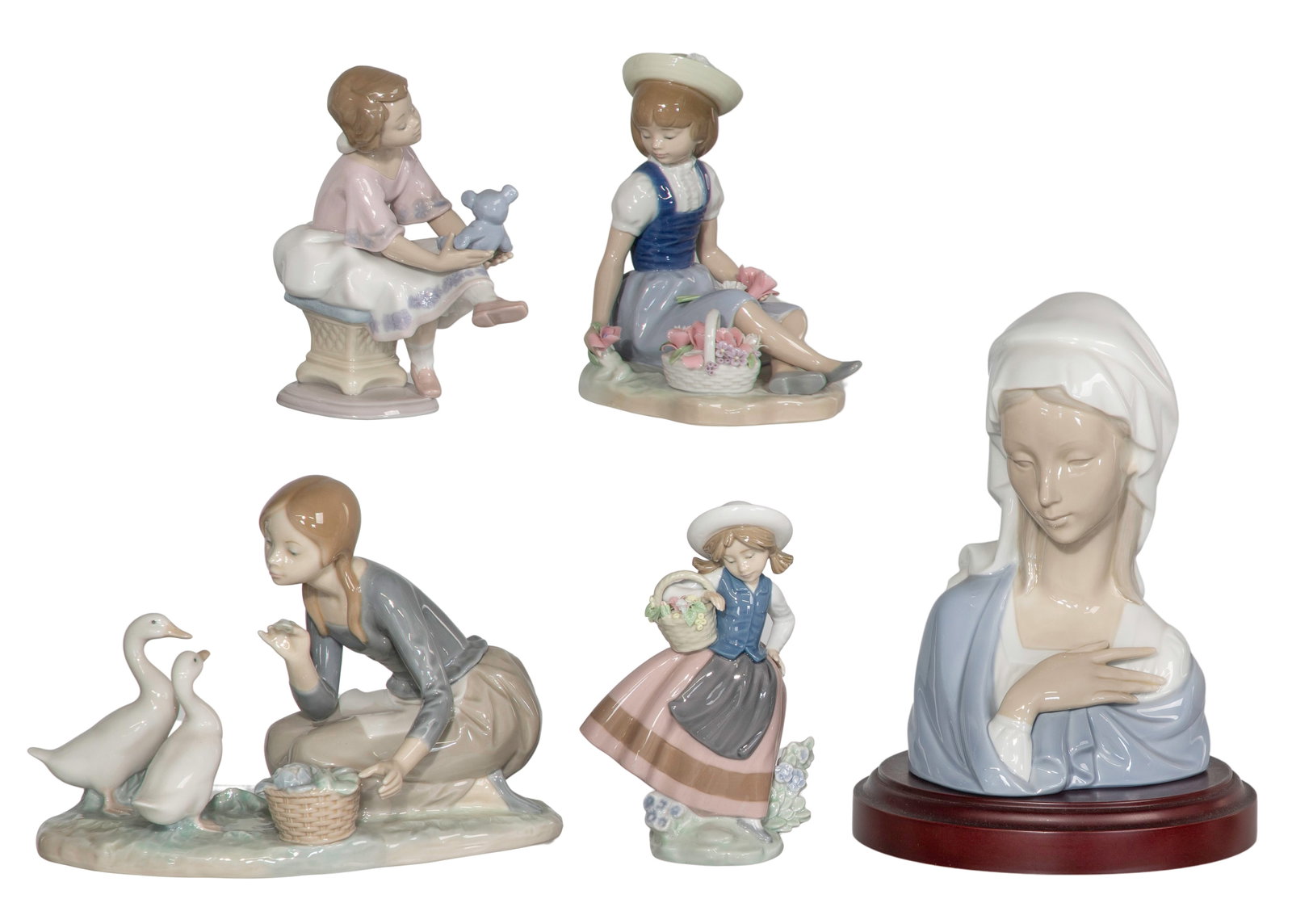 Lladro Porcelain Figurine Assortment (1 of 4)