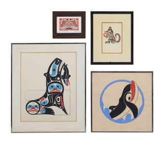 Native American Northwest Coast Serigraph Assortment