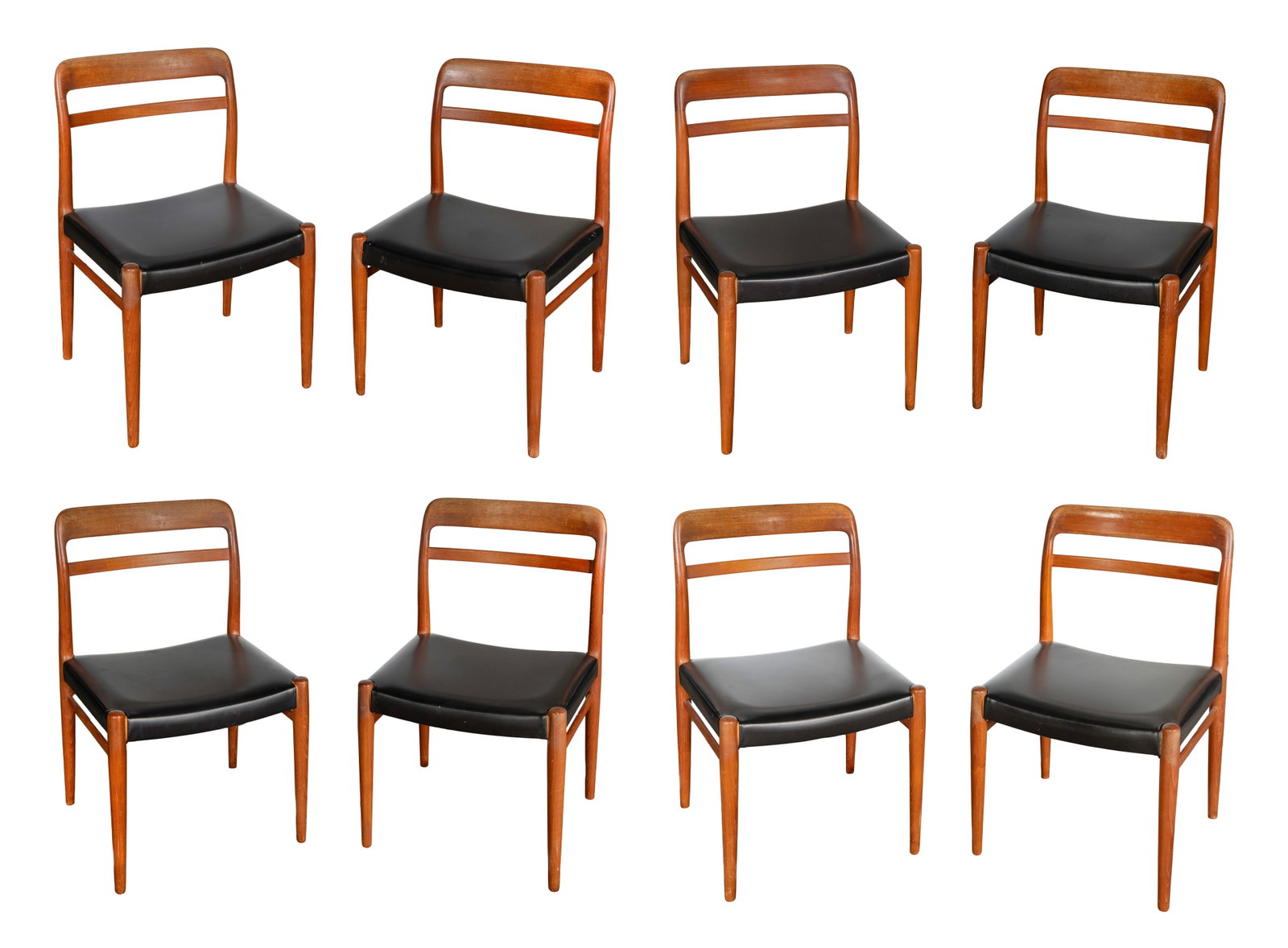 Alf Aarseth for Gustav Bahus Danish Modern Teak Dining Chairs (1 of 4)