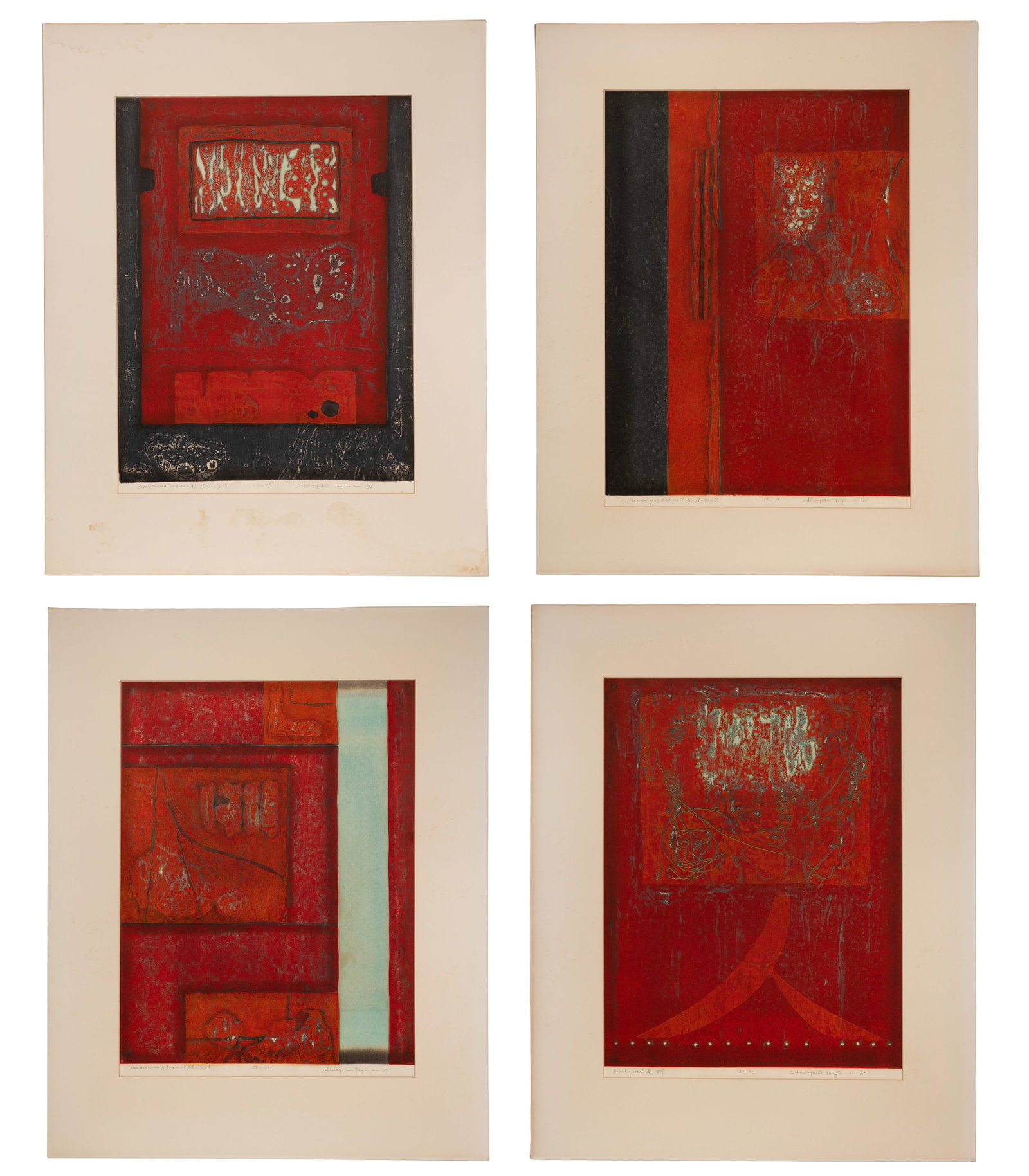 Hiroyuki Tajima (Japanese, 1911-1984) Woodblock Assortment (1 of 5)