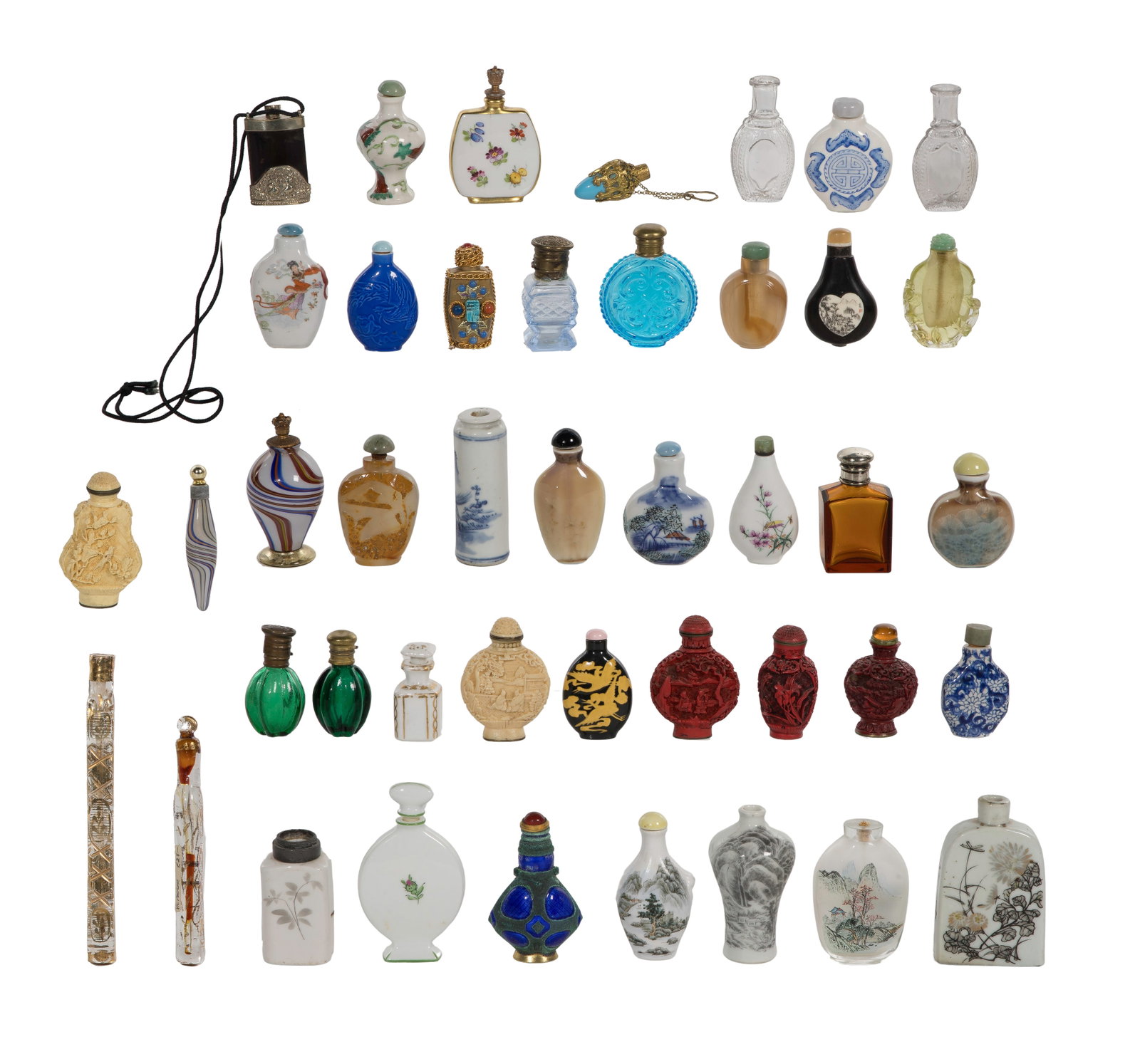 Asian Snuff and Perfume Bottle Collection (1 of 1)