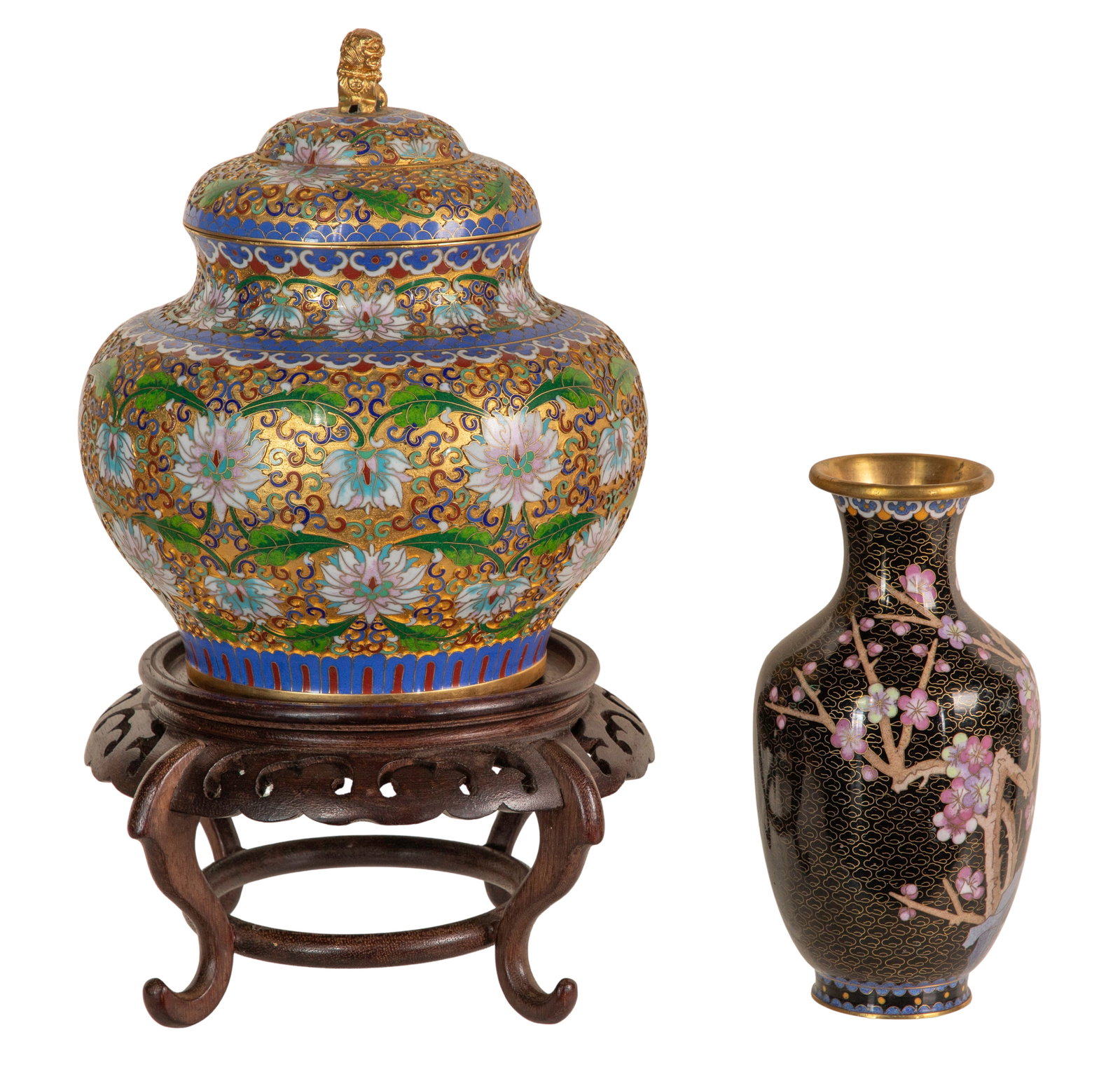 Chinese Cloisonne Vessels - 4