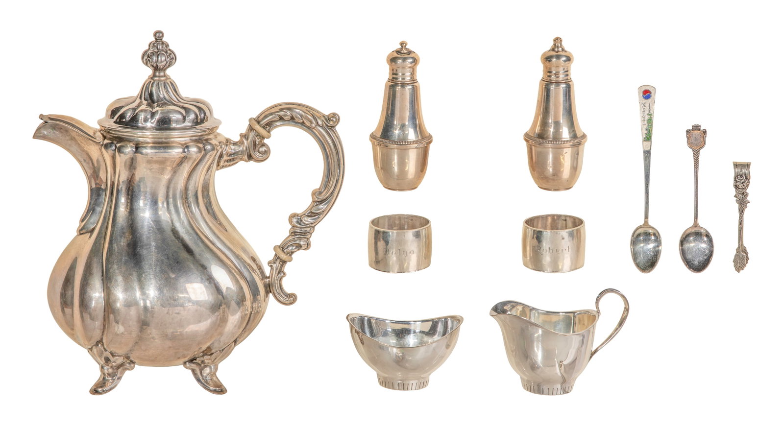 Sterling Silver Tableware Assortment (1 of 1)