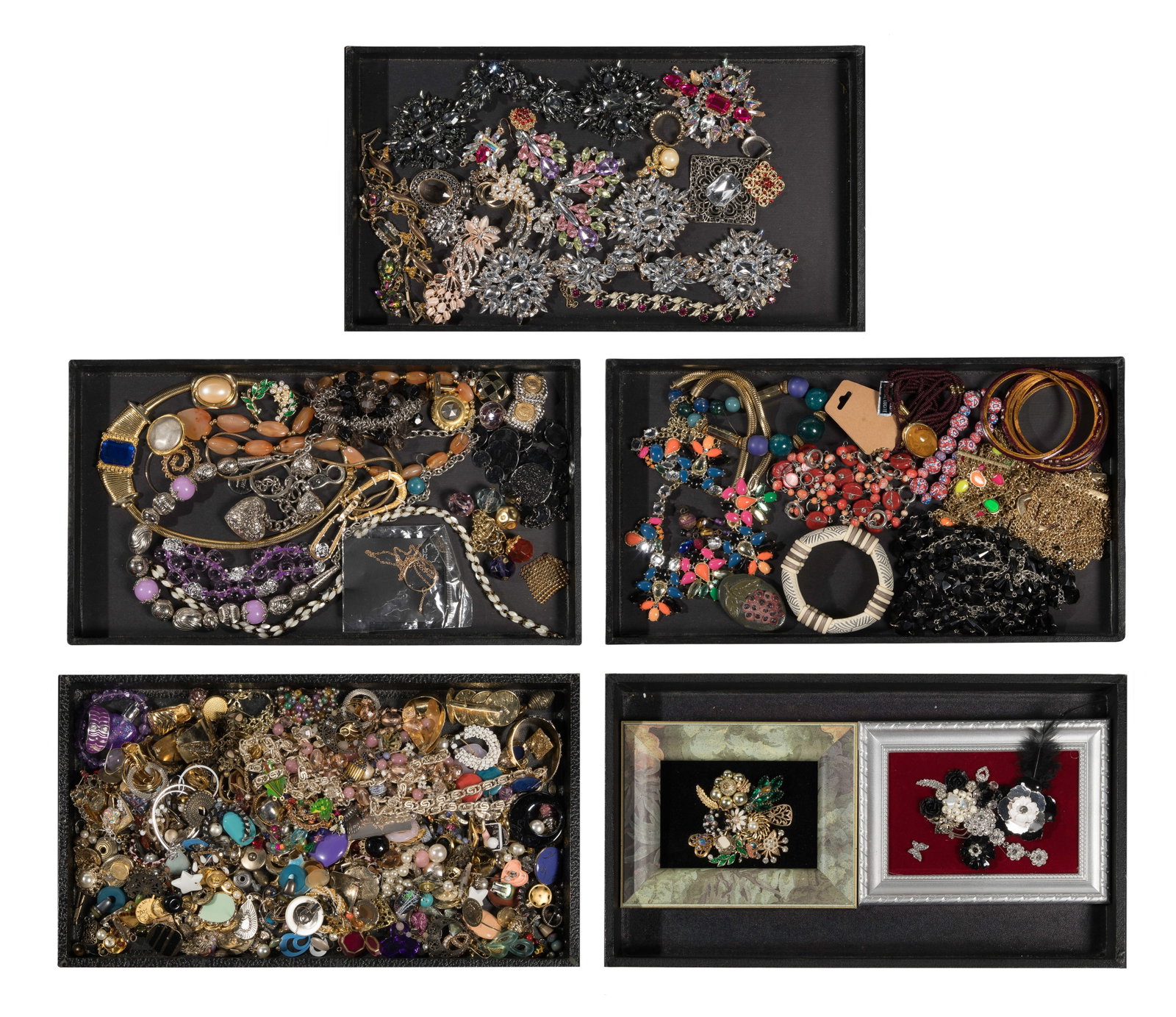 Rhinestone and Costume Jewelry Assortment (1 of 1)