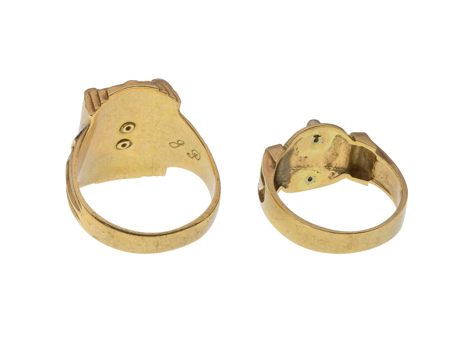 10k Yellow Gold Rings - 2