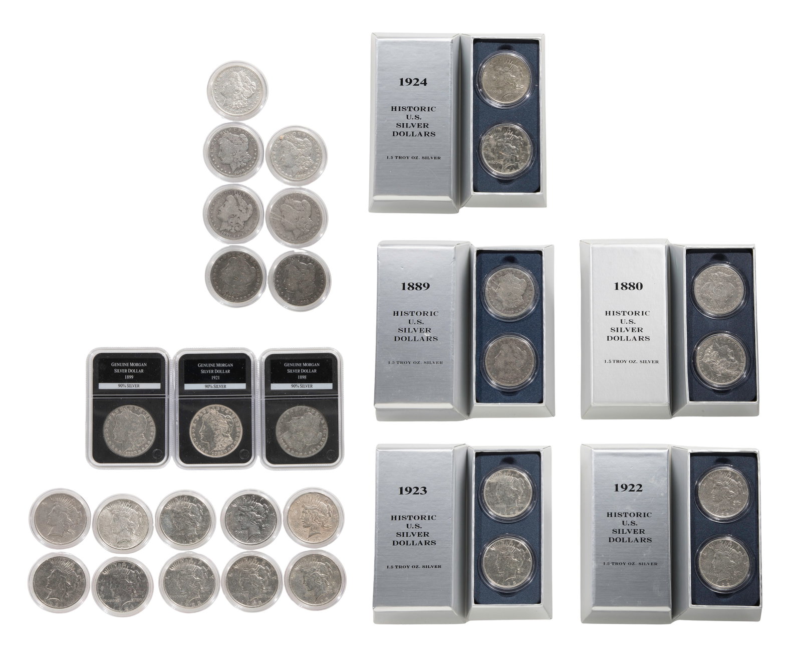 Morgan and Peace $1 Assortment (1 of 1)