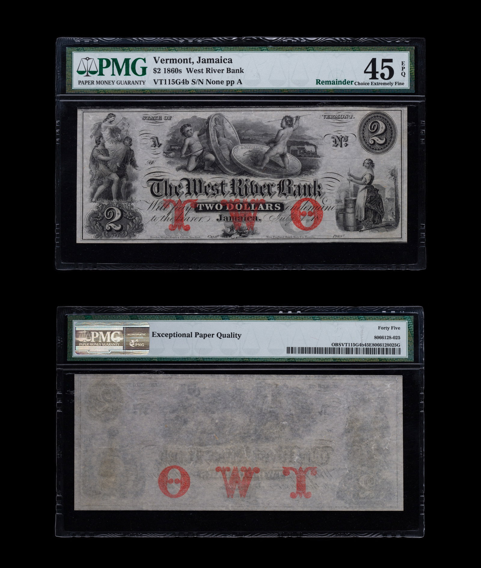 US Graded Obsolete Currency Assortment - 4