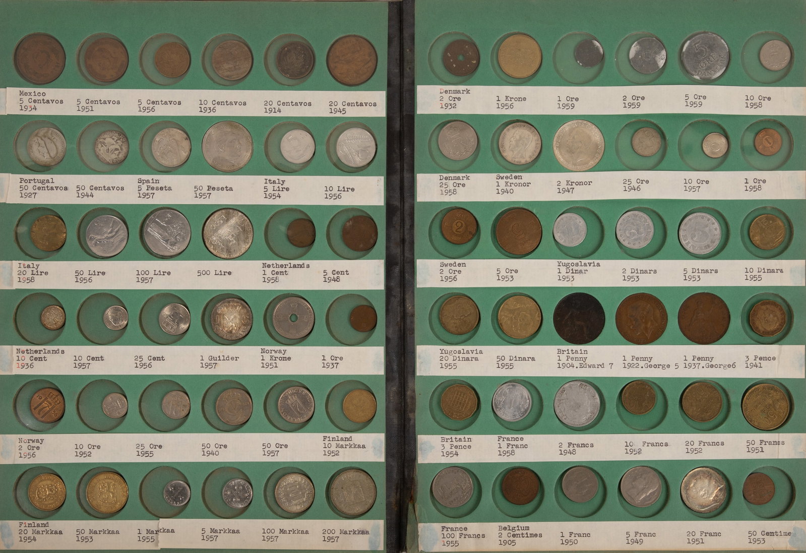 World Coin and Currency Assortment - 2