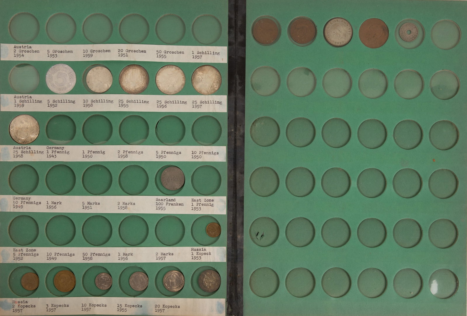 World Coin and Currency Assortment - 3