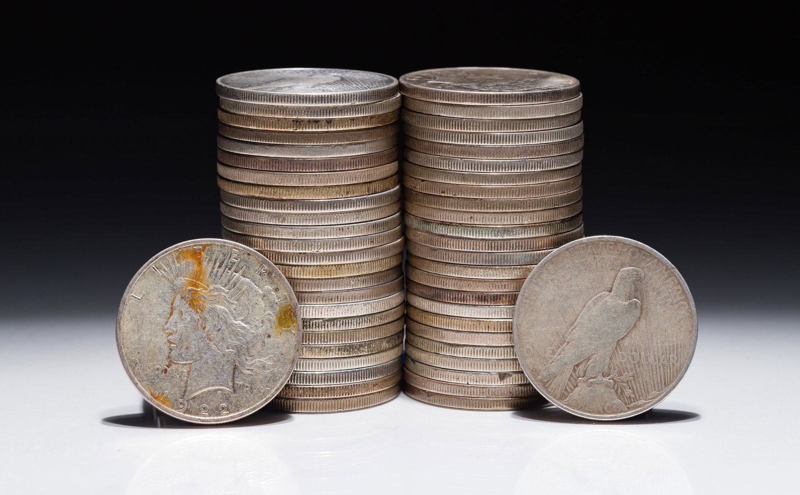 1922-D Peace Dollars $1 (1 of 1)