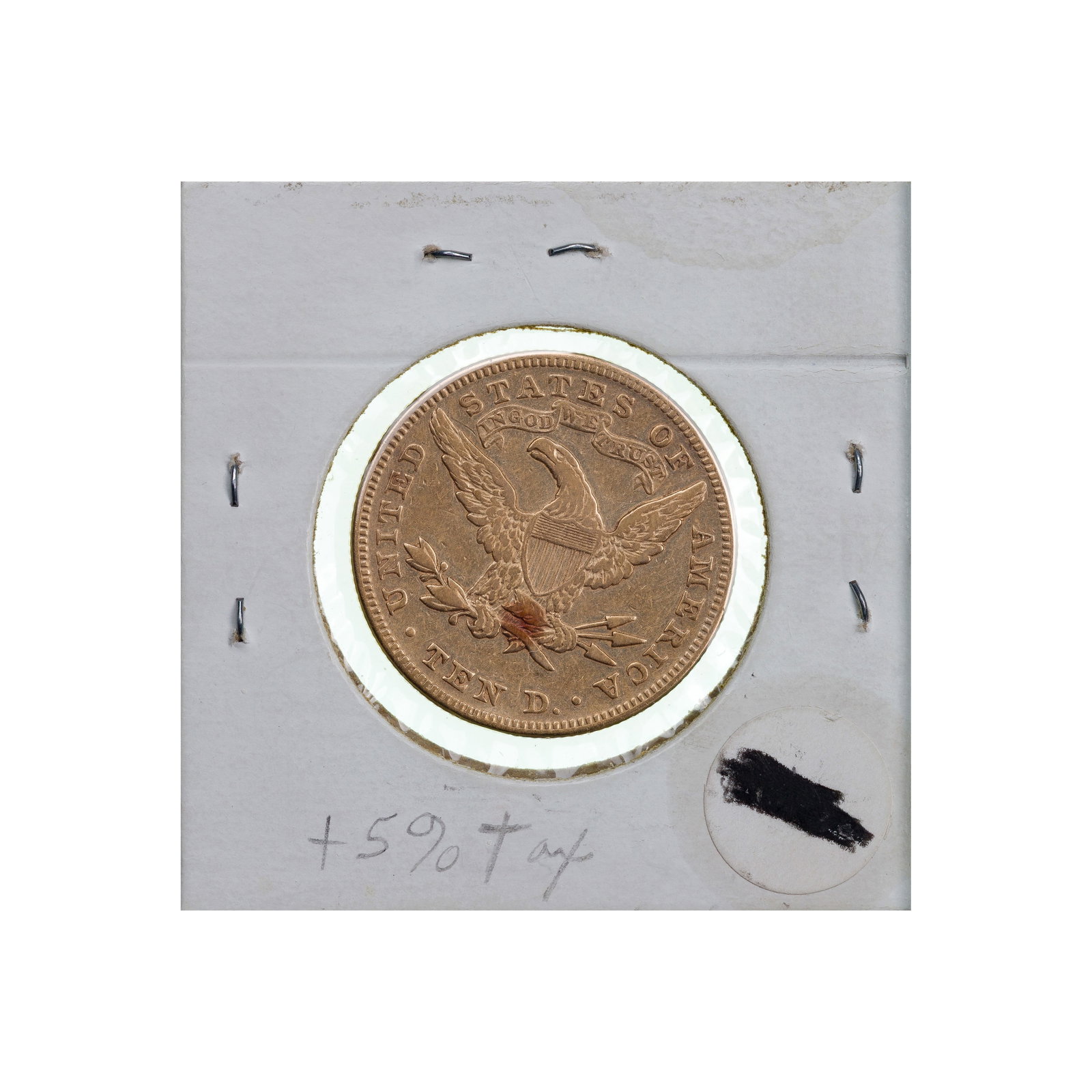 1893 $10 Gold VF - 2