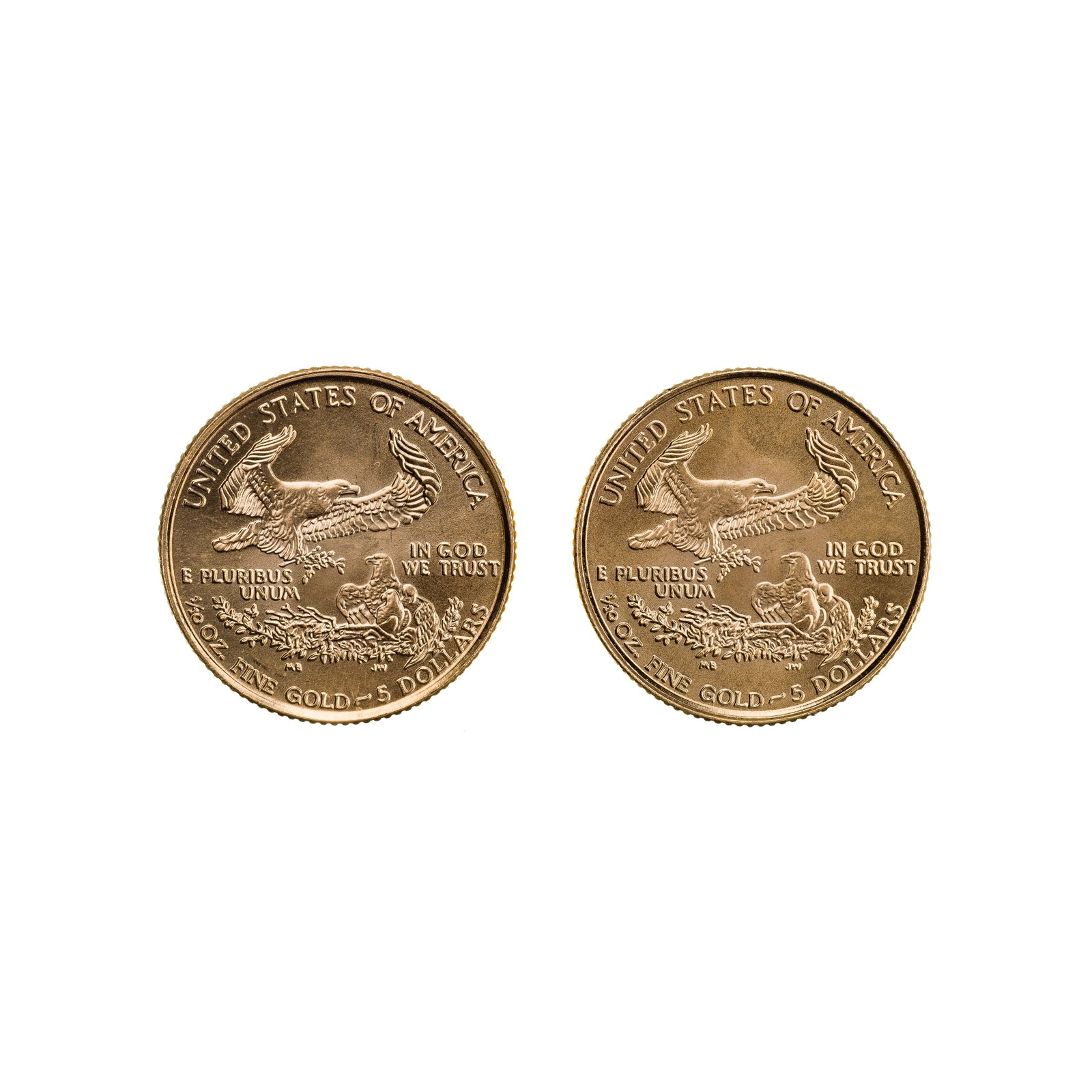 1999 $5 Gold Eagles Unc. - 2