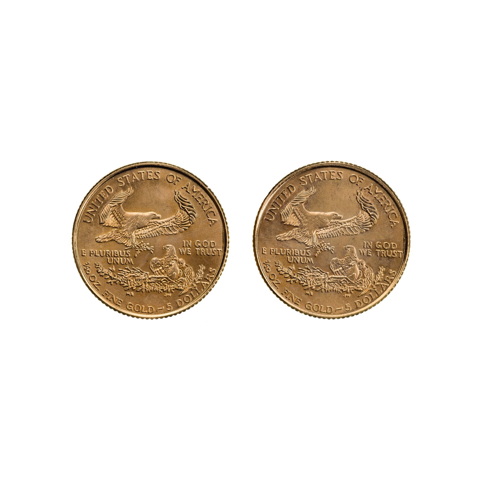 1999 $5 Gold Eagles Unc. - 2