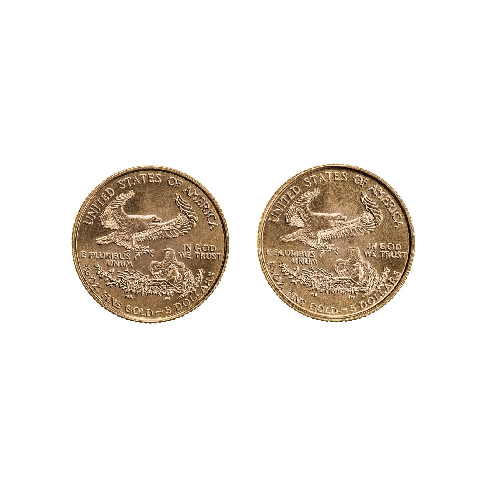 1999 $5 Gold Eagles Unc. - 2