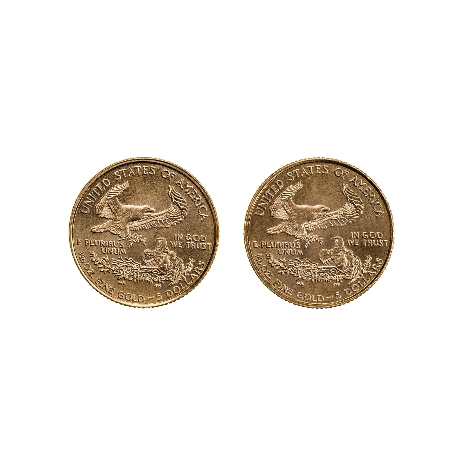 1999 $5 Gold Eagles Unc. - 2