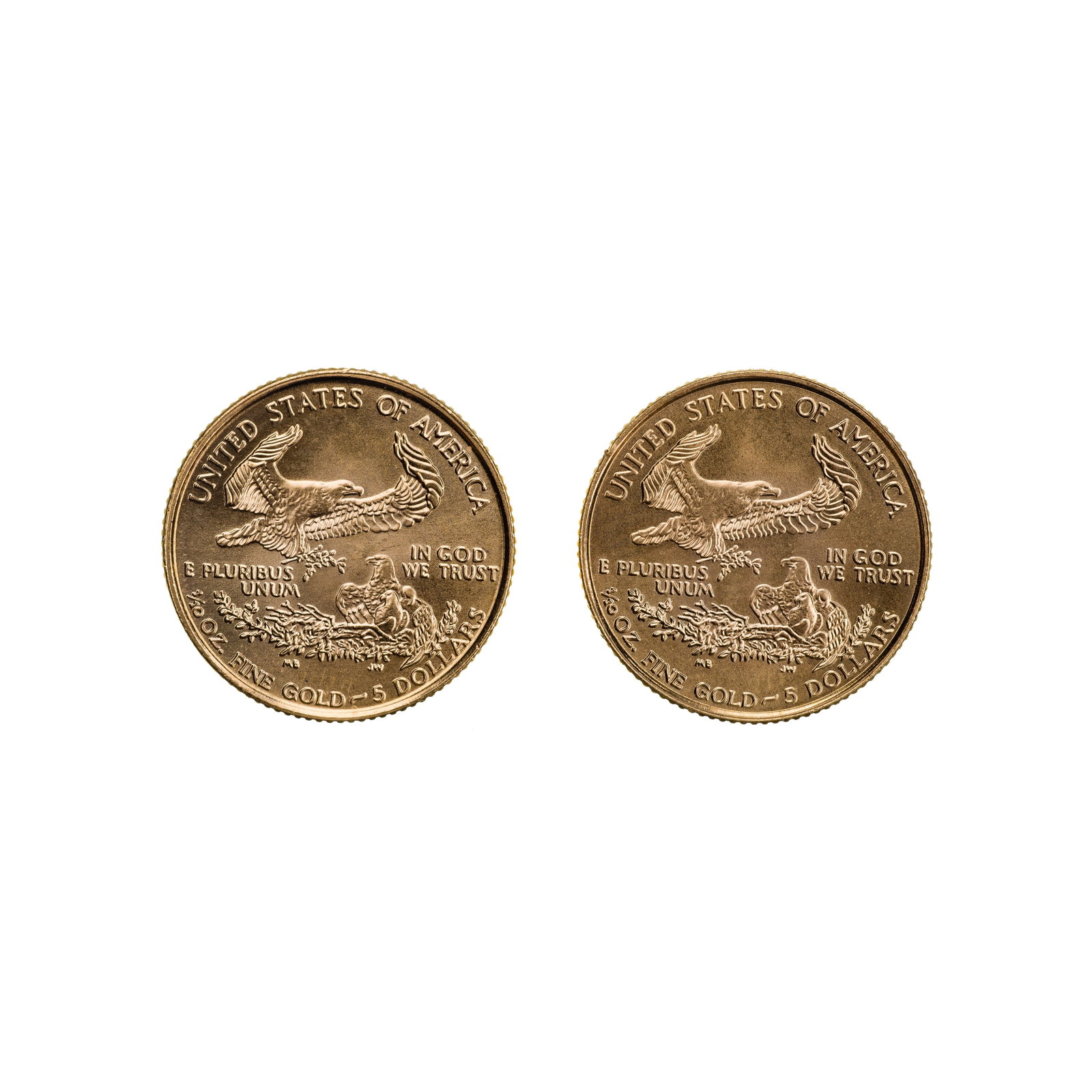 1999 $5 Gold Eagles Unc. - 2