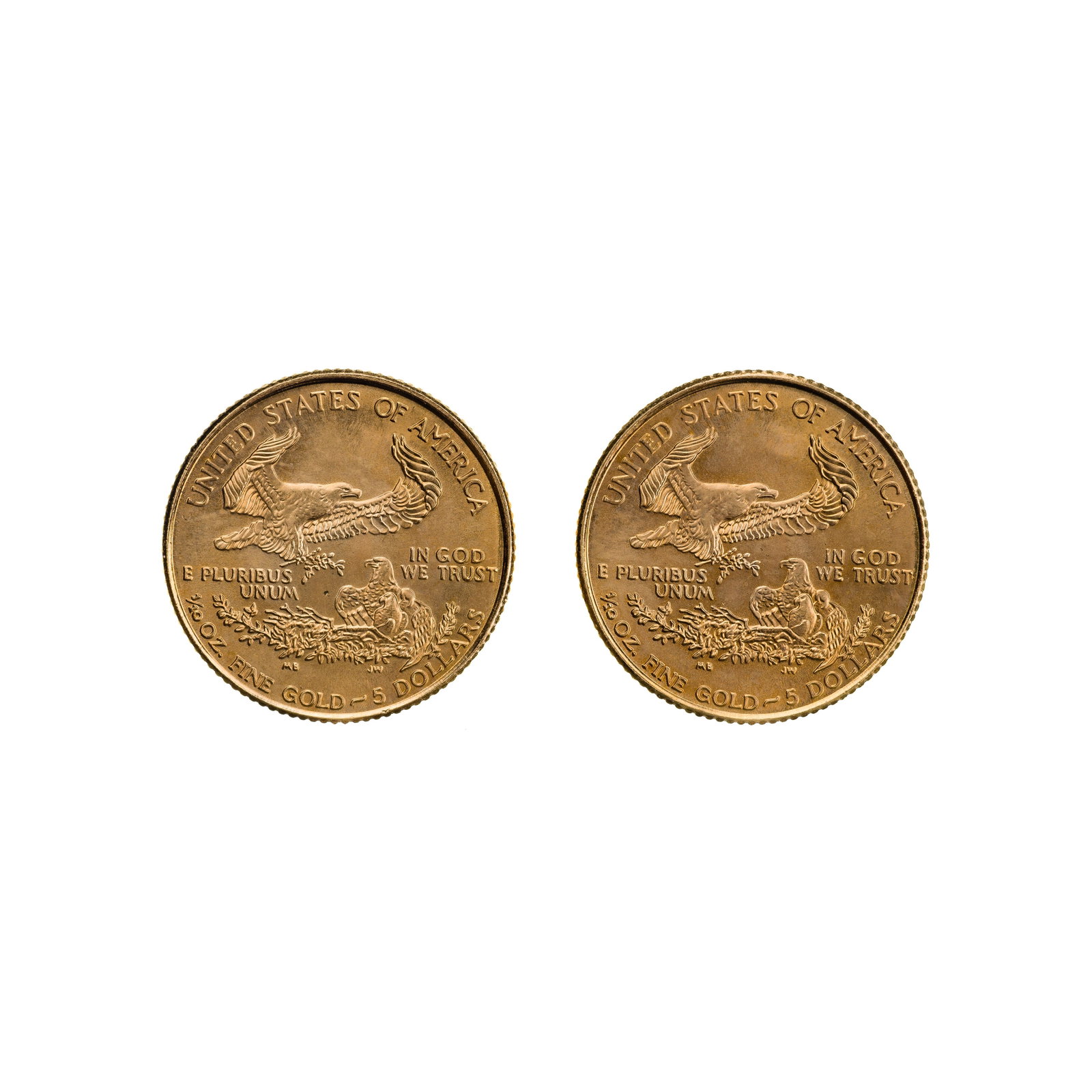1999 $5 Gold Eagles Unc. - 2