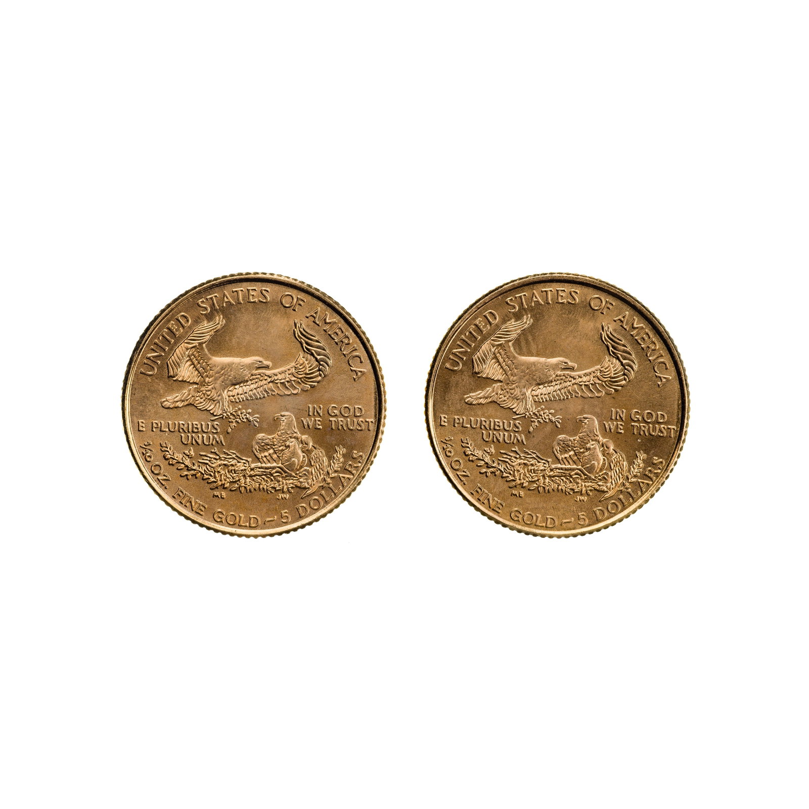 1999 $5 Gold Eagles Unc. - 2