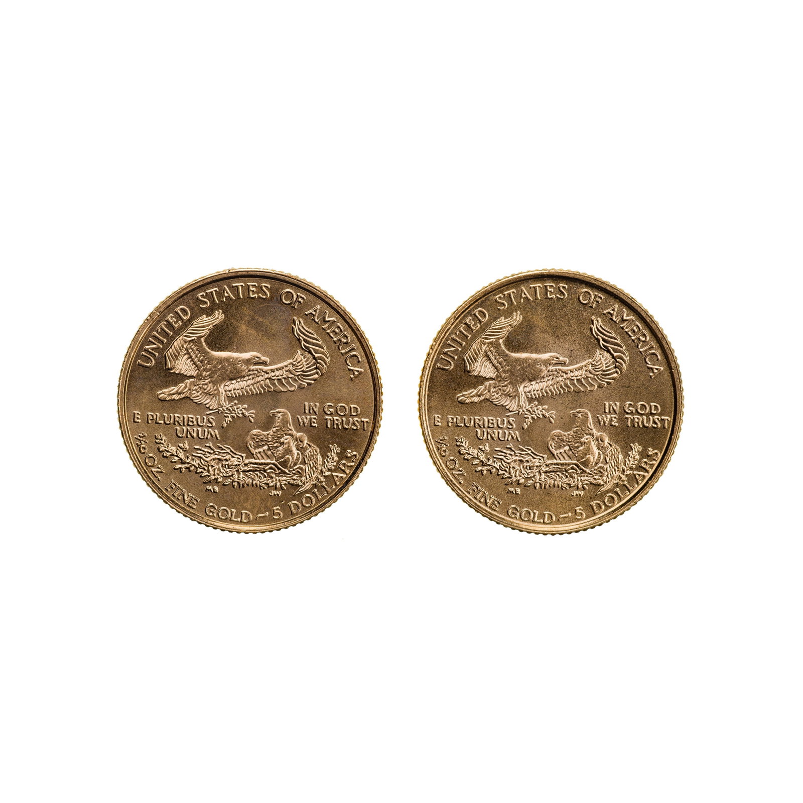 1999 $5 Gold Eagles Unc. - 2