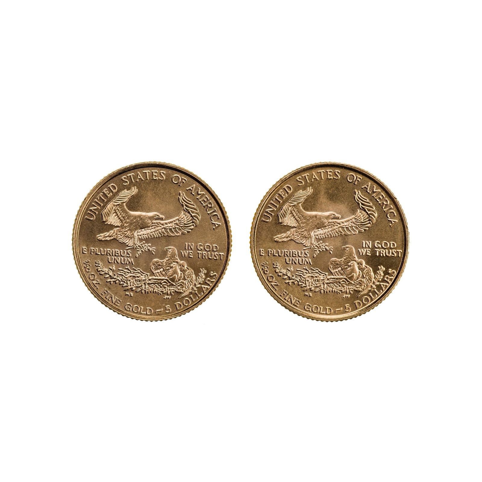 1999 $5 Gold Eagles Unc. - 2