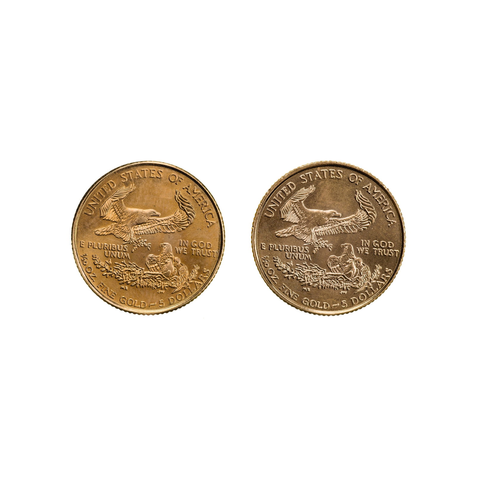 1999 $5 Gold Eagles Unc. - 2