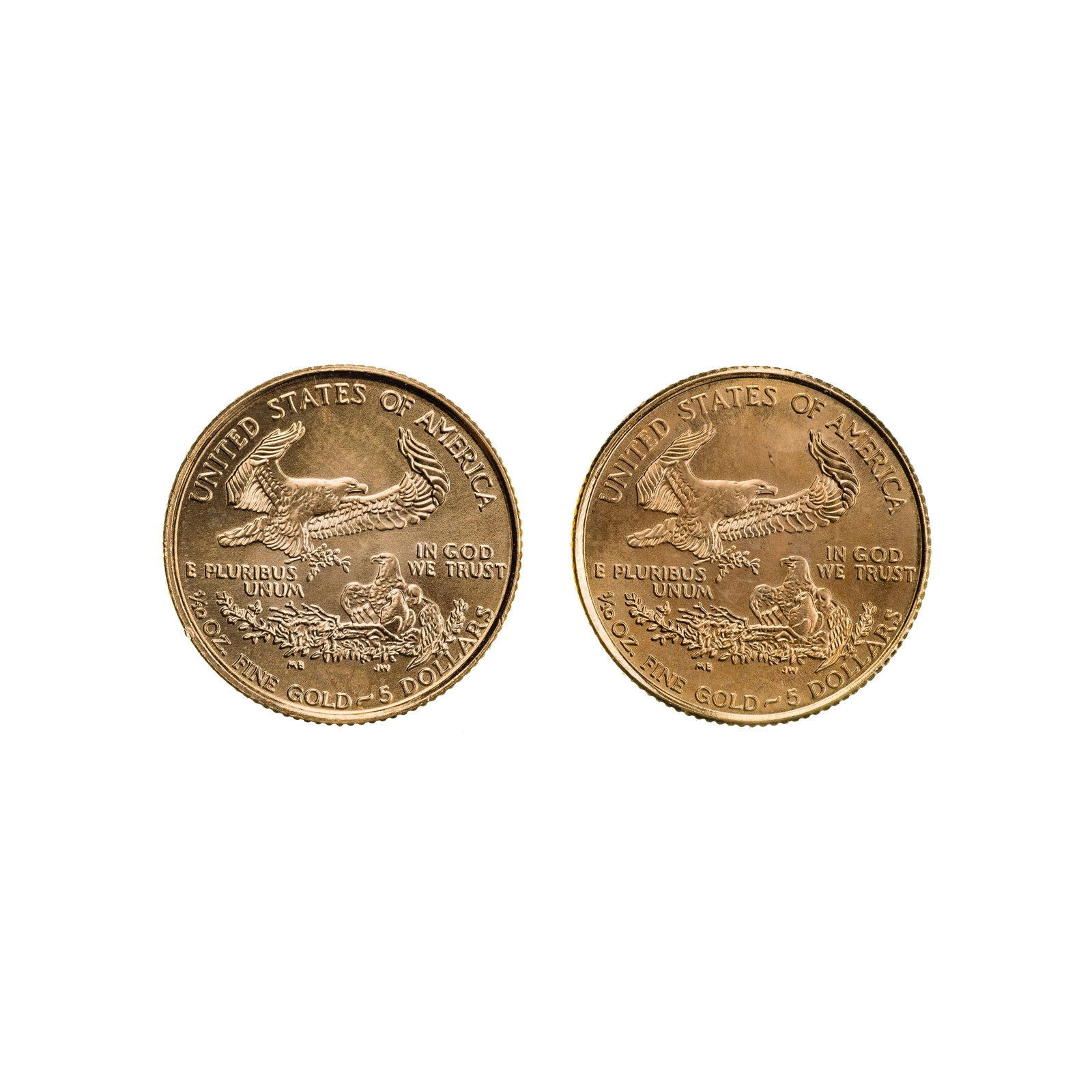 1999 $5 Gold Eagles Unc. - 2