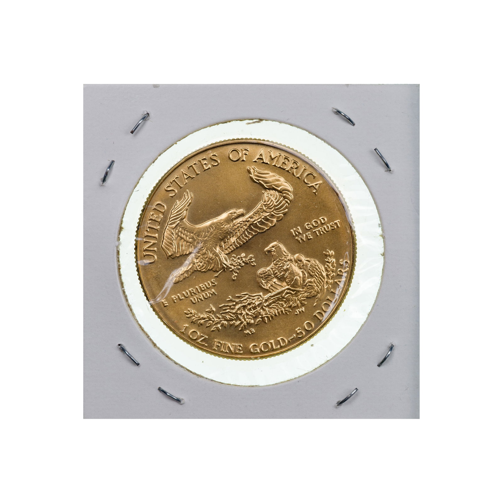 1988 $50 Gold Eagle Unc. - 2