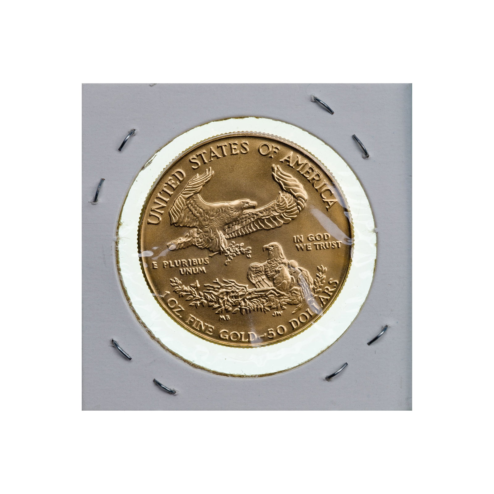 1988 $50 Gold Eagle Unc. - 2