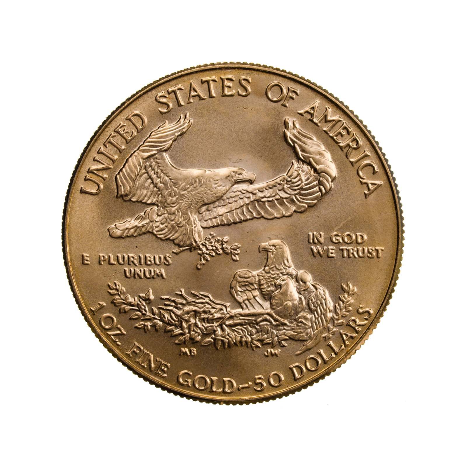1989 $50 Gold Eagle Unc. - 2