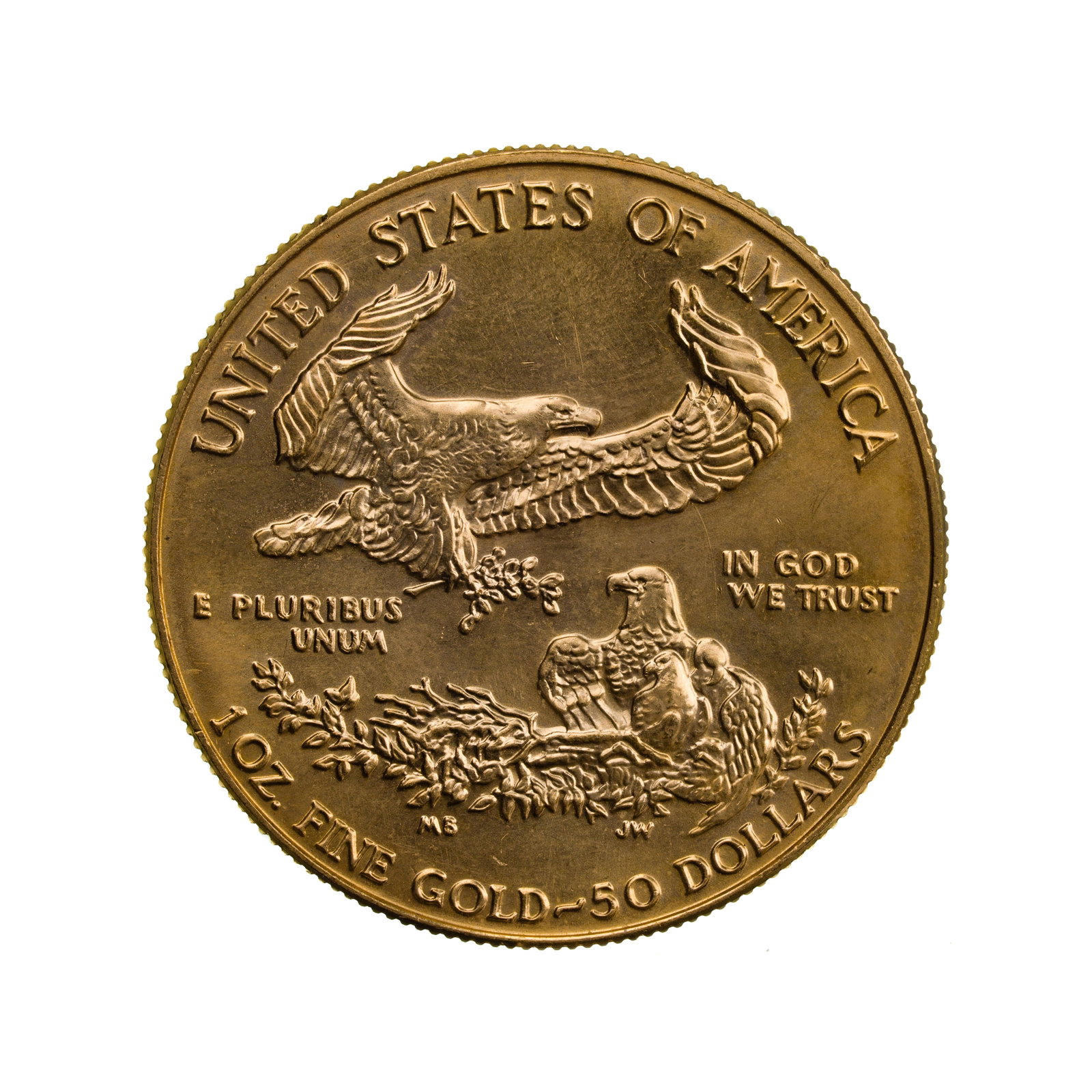 1991 $50 Gold Eagle Unc. - 2