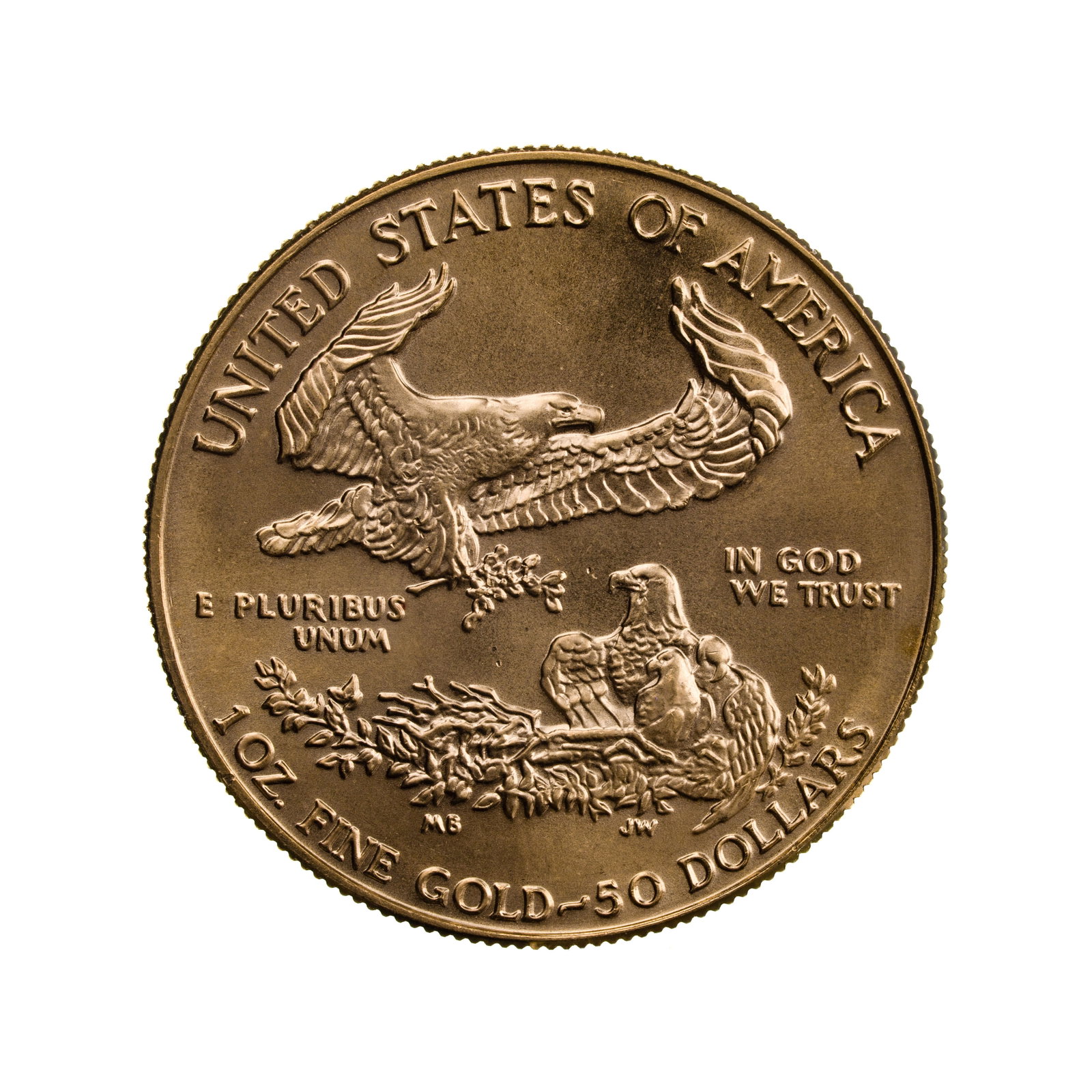 1991 $50 Gold Eagle Unc. - 2