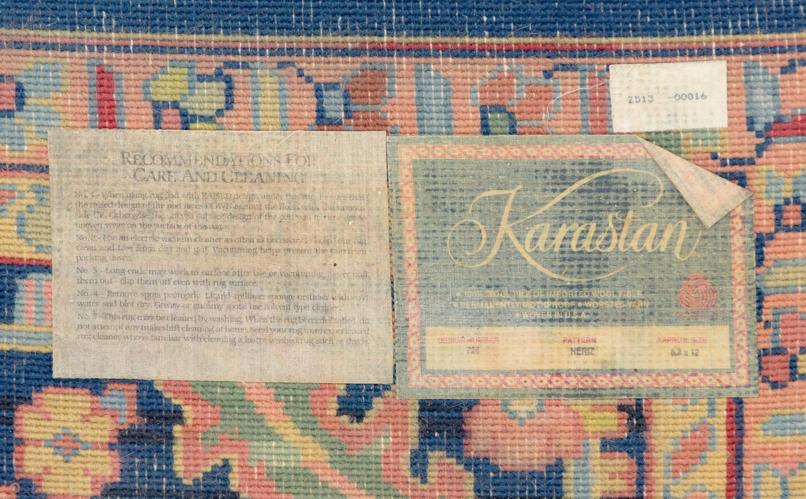 Karastan Heriz Serapi Wool Rug - 6