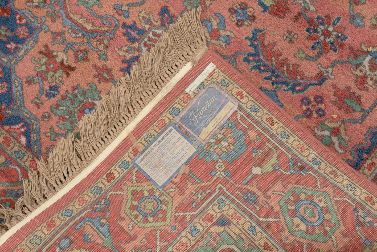 Karastan Serapi Medallion Wool Rug - 4