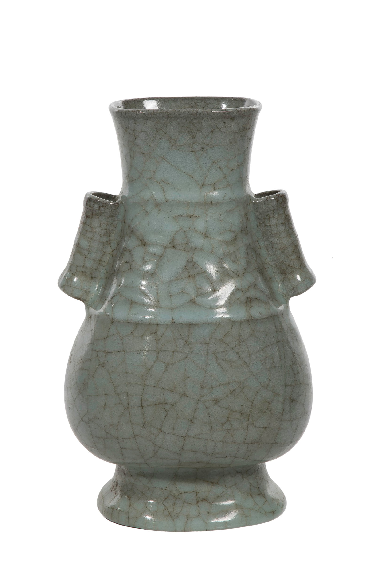 Chinese Celadon Heritage Vase (1 of 2)