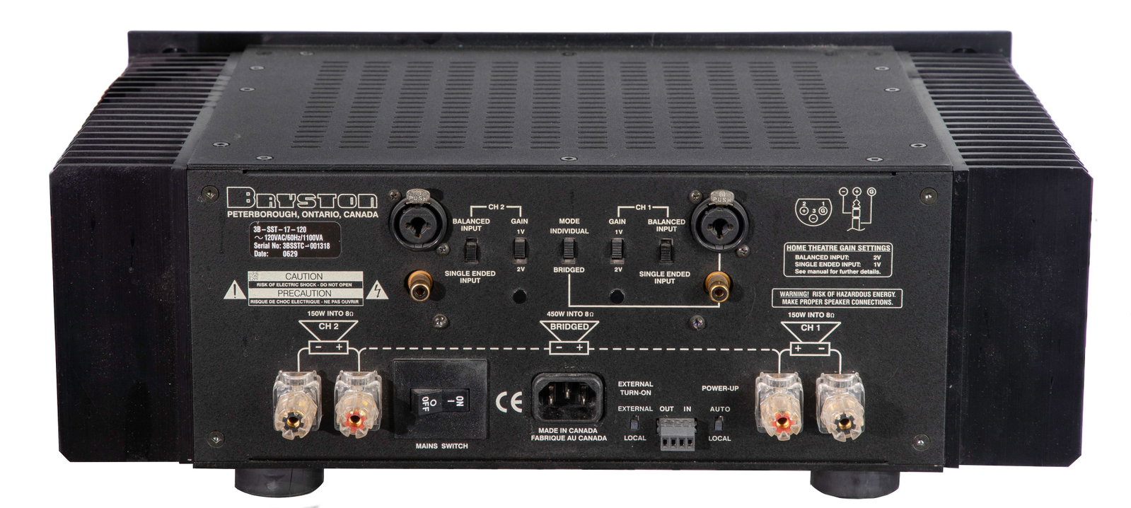 Bryston 3B SST Amplifier - 2