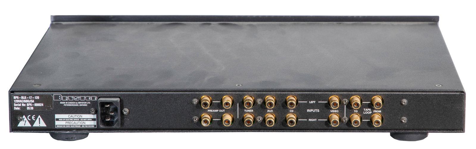 Bryston BP6 Preamplifier - 2