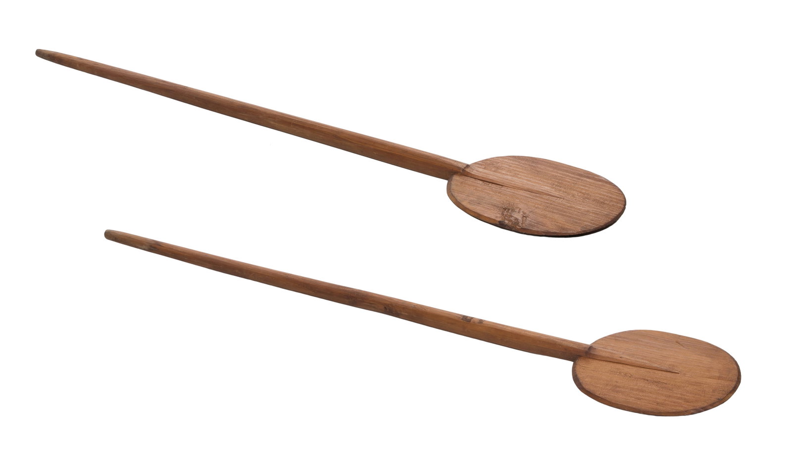 Mexican Lake Patzcuaro Wood Oars (1 of 1)