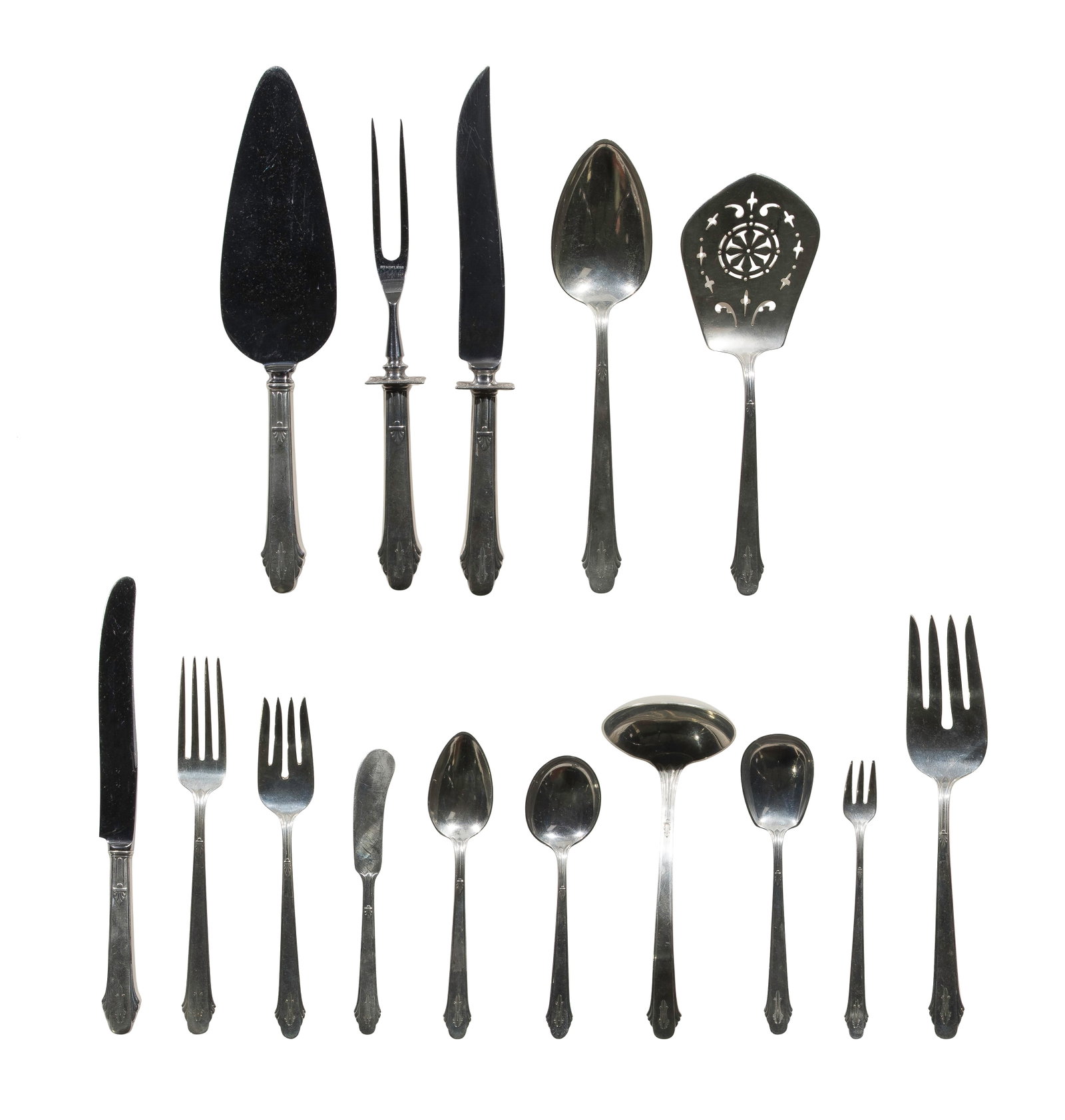Gorham Sterling Silver Flatware Service (1 of 3)